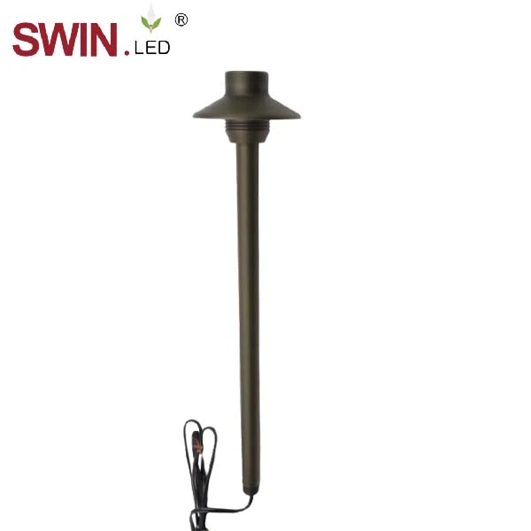 Brass LED Landscape Path Lights